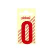 8711234243140-Pickup - Étiquette autocollante - 150 mm - Lettre O - rouge brillant-Avant-0