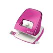 4002432395958-Leitz WOW NeXXt - Perforateur - 3 mm - plastique, métal - rose métallisé-Angle droit-0