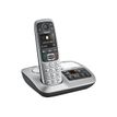 4250366848662-Gigaset E560A - téléphone sans fil - avec répondeur - argent-Angle gauche-2