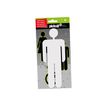 Pickup - Plaque de porte 3D Pro - Homme - blanc