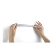 4005546992020-Durable Durafix - 5 Barres d'affichage adhésives 210 mm - argent métallisé - pour documents A4 -Avant-1
