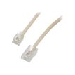 3700224751920-MCL Samar - câble téléphonique/réseau - RJ11 (6/4) / RJ45 - 15m-Angle droit-0