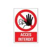 8711234129185-Pickup - Panneau Accès interdit - 230 x 330 mm-Avant-0