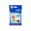 Brother LC-3213C - hoog rendement - cyaan - origineel - inktcartridge