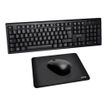 3567049009052-PORT Connect - ensemble clavier et souris sans fil + tapis de souris - AZERTY-Avant-0