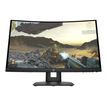 194721518927-HP X24c Gaming Monitor - écran LCD 23,6" - incurvé - Full HD (1080p)-Avant-0