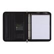 3108724259029-Oberthur Monza - Conférencier A4 zippé - noir-Avant-1
