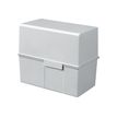 4012473975118-HAN - Boîte à fiches - A5 - pour 300 cartes - format paysage - gris-Angle droit-0