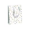 5033601497974-Clairefontaine Neige - Sac cadeau large - 26,5 cm x 14 cm x 33 cm-Angle gauche-0