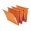 4002030021907-Fast Standard - 25 Dossiers suspendus pour armoires - orange - fond V-Angle droit-0