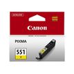 Canon CLI-551Y - 7 ml - geel - origineel - inkttank - voor PIXMA iP8750, iX6850, MG5550, MG5650, MG5655, MG6450, MG6650, MG7150, MG7550, MX725, MX925