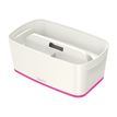 Leitz MyBox - Boîte de rangement petit format - blanc/rose