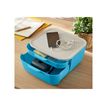 4002432124763-Leitz Cosy - Bloc de classement plastique - 2 tiroirs - bleu-Angle droit-5