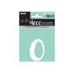 8711234004048-Pickup Déco Zoé - Étiquette autocollante 110 mm - Lettre O - blanc-Avant-0