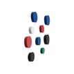 5028252139991-Nobo aimant - 3 cm de diamètre - bleu (pack de 4)-Angle gauche-2
