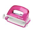 4002432101375-Leitz WOW NeXXt Mini - Perforateur - 10 feuilles - métal - rose métallisé-Angle droit-0