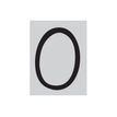 8711234003683-Pickup Déco Lynn - Étiquette autocollante 120 mm - Lettre O - noir-Avant-0