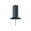 3364220149015-Exacompta - 25 Épingles papic - 10 mm - noir-Avant-1