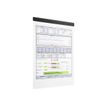4005546990941-Durable Durafix - 5 Barres d'affichage adhésives 210 mm - noir - pour documents A4 portrai-Angle gauche-0