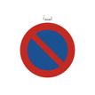 3130630670117-Exacompta - Pictogramme - interdiction de stationner - 300 x 300 mm - rouge-Avant-0
