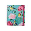 3660942078108-Agenda Sophie Adde - 1 semaine sur 2 pages - 15 x 21 cm - oiseaux - Exacompta-Avant-0