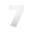PICKUP Home - Teken - number - 145 mm (height) - geborsteld aluminium