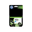 HP 920XL - Hoog rendement - cyaan - origineel - inktcartridge - voor Officejet 6000, 6000 E609a, 6500, 6500 E709a, 6500A, 6500A E710a, 7000 E809a, 7500A
