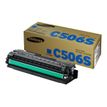 Samsung CLT-C506S - cyaan - origineel - tonercartridge (SU047A)
