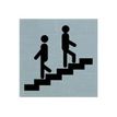 PICKUP Alulook - Teken - stairs - 80 x 80 mm - zelfklevend