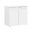 Gautier office YES! - Storage unit - 2 deuren - onderdeelplank - wit