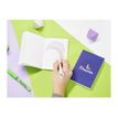3086123558854-BIC My Message Dreamer - Kit avec 1 carnet et 1 stylo à bille 4 couleurs + 1 surligneur-Angle droit-0