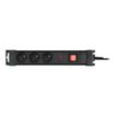 3700224762391-MCL PPS-03PI - Multiprise parafoudre 3 prises avec interrupteur - parasurtenseur 3500 W-Avant-0