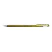 Pentel Hybrid Dual Metallic - Rollerbalpen - goud - gelinkt met pigment - 1 mm