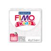 4007817805152-Pâte Fimo Kids  - Blanc Pailleté - 42G-Angle droit-1