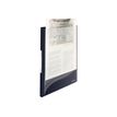 4049793028323-Esselte Vivida Panorama - porte vues - A4 - pour 40 feuilles - noir translucide-Angle gauche-0
