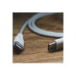 5453003784173-XtremeMac Eco - Câble USB - Lightning (M) pour 24 pin USB-C (M) - 1 m - blanc-Avant-8