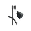 3571211455943-BigBen - chargeur secteur pour smartphone + câble USB-C - noir - 25 Watt-Angle droit-0