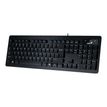 4710268251972-Genius SlimStar 130 - Clavier filaire Azerty-Angle droit-0