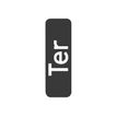 8711234019271-Pickup Home 3D - Étiquette autocollante 90 mm - Ter - gris-Avant-0