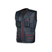 U-Power Happy Fun - Vest - XXXXL - 245 g/m² - 60% katoen, 40% polyester - diep blauw