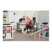 5028252247313-Rexel Style+ - destructeur de documents coupe croisée - 7 feuilles - Corbeille 12 litres-Angle gauche-1