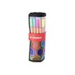 4006381566988-STABILO Pen 88 Arty - Rollerset de 25 Feutres - couleurs assorties-Avant-0