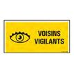 Pickup - Panneau de signalisation - 300 x 150 mm - Voisins vigilants
