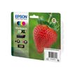 0000005574131-Epson 29XL Fraise - Pack de 4 - noir, cyan, magenta, jaune - cartouche d'encre originale-Angle droit-2