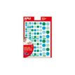 APLI kids - Decoratiesticker - 6 vellen - blauw, groen - niet permanent (pak van 624)