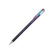 Pentel Hybrid Dual Metallic - Rollerbalpen - violet, metallic blauw - gelinkt met pigment - 1 mm