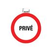 3130630671060-Exacompta - Panneau Privé - 20 cm de diamètre-Avant-0