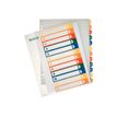 4002432358489-Leitz Printable Index - Intercalaire plastique - 12 positions - A4 extra large -Avant-1