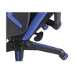 3701338800733-Fauteuil gamer POPER-T - accoudoirs réglables - noir et bleu-Gros plan-12
