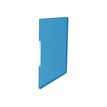 4049793028194-Esselte Vivida - porte vues - A4 - pour 80 feuilles - bleu vif-Angle gauche-0